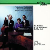 Weber / Kuhlau / Martinu: Trios For Flute, Cello And Piano - Toke Lund Christiansen / Westenholz
